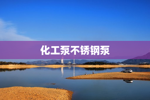 化工泵不銹鋼泵