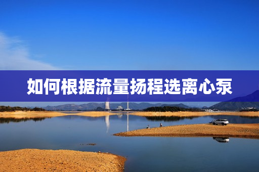 如何根據(jù)流量揚(yáng)程選離心泵