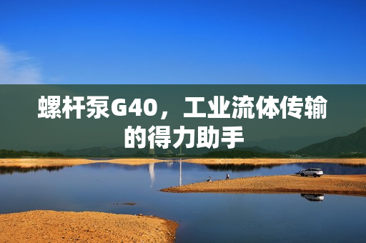 螺桿泵G40,工業(yè)流體傳輸?shù)牡昧χ? title=
